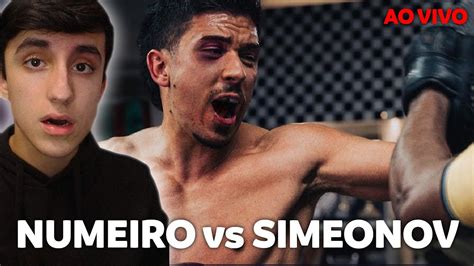 NUMEIRO vs SIMEONOV! COMBATE AO VIVO! .